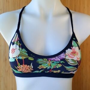 Skye floral sports bra athletic yoga top